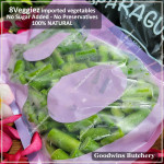 8Veggiez frozen vegetable IQF ASPARAGUS CUTS +/- 3cm 500g 8 Veggiez